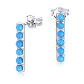 Blue Turquoise Earring Stud STS-3736-TQ